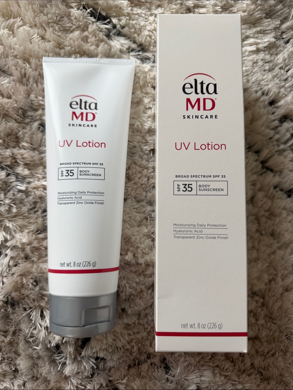 EltaMD UV Lotion SPF 35 - White with Red Accents